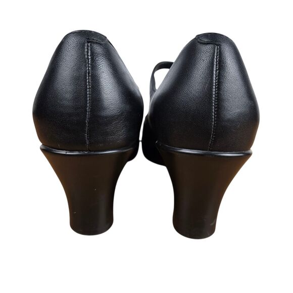 Dansko Bett Nappa Mary Jane Pumps Sz 37 US 6.5 - 7 Black Block Heel - Picture 9 of 12